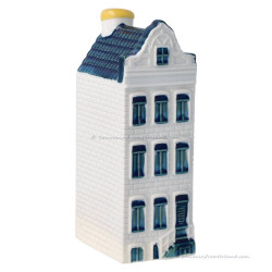 KLM miniatuur huisje nummer 58 - Delfts Blauw