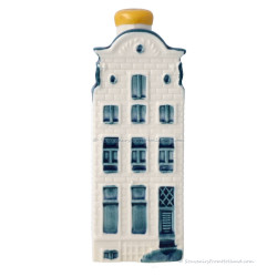 KLM miniatuur huisje nummer 60 - Delfts Blauw