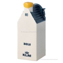 KLM miniatuur huisje nummer 60 - Delfts Blauw