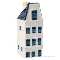 KLM miniatuur huisje nummer 61 - Delfts Blauw