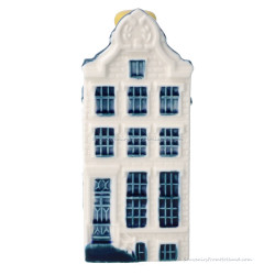 KLM miniatuur huisje nummer 62 - Delfts Blauw