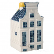 KLM miniatuur huisje nummer 63 - Delfts Blauw