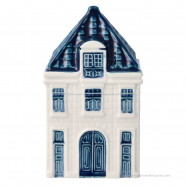 KLM miniatuur huisje nummer 64 - Delfts Blauw