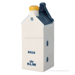 KLM miniature house number 65 - Delft Blue