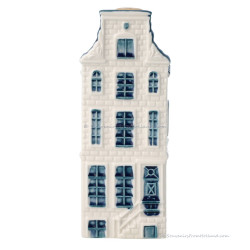KLM miniatuur huisje nummer 68 - Delfts Blauw