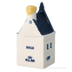 KLM miniatuur huisje nummer 70 - Delfts Blauw