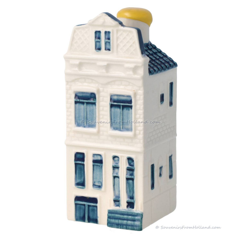 KLM miniatuur huisje nummer 71 - Delfts Blauw