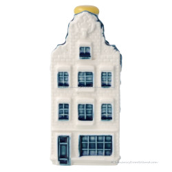 KLM miniature house number 72 - Delft Blue