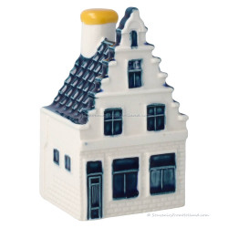 KLM miniatuur huisje nummer 73 - Delfts Blauw