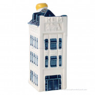 KLM miniatuur huisje nummer 75 - Delfts Blauw