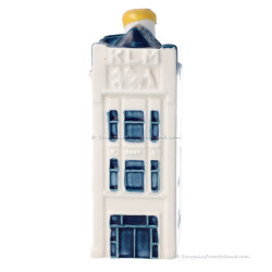KLM miniatuur huisje nummer 75 - Delfts Blauw
