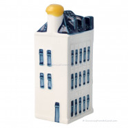 KLM miniatuur huisje nummer 75 - Delfts Blauw