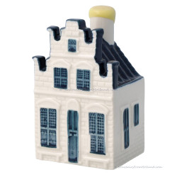 KLM miniatuur huisje nummer 76 - Delfts Blauw