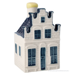 KLM miniatuur huisje nummer 76 - Delfts Blauw
