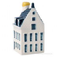 KLM miniatuur huisje nummer 77 - Delfts Blauw