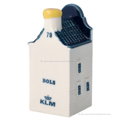 KLM miniature house number 79 - Delft Blue
