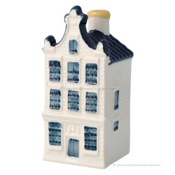 KLM miniatuur huisje nummer 80 - Delfts Blauw