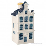 KLM miniatuur huisje nummer 80 - Delfts Blauw