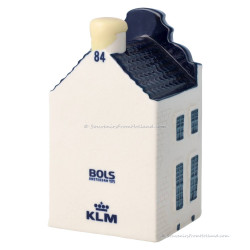 KLM miniatuur huisje nummer 84 - Delfts Blauw