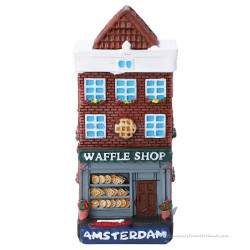 Syrup Waffle Shop Canal House Amsterdam - 8cm Polystone