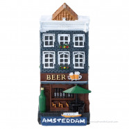 Beer Shop Canal House Amsterdam - 8cm Polystone