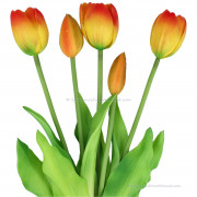 Kunstbloemen Oranje Tulpen...