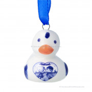 Badeendje Kersthanger 4cm -...