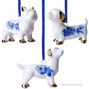 Set of 3 Dogs X-mas...