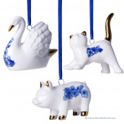 Set of 3 Animals X-mas...