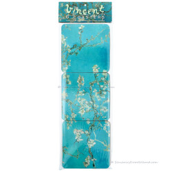 Van Gogh Amandelbloesem Onderzetters - Set van 6