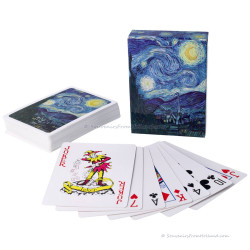 Speelkaarten Van Gogh De sterrennacht