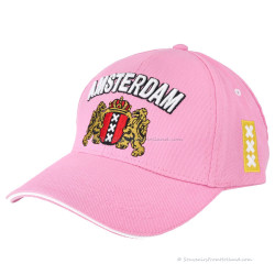 Pink Amsterdam Cap – Trendy Dutch Baseball Cap