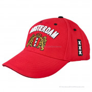Rode Amsterdam Cap –...