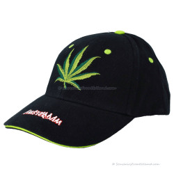 Weed Amsterdam Cannabis Baseball Cap