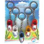 Wooden Shoes 5 keychains 1 wooden shoe 4cm