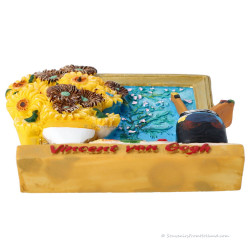 Van Gogh 3D Magnet with Palette & Brushes – Polystone