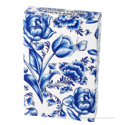 Delft Blue Tulip Playing Cards