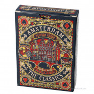 Red Gold Amsterdam Playing Cards