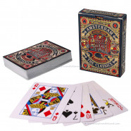 Red Gold Amsterdam Playing Cards