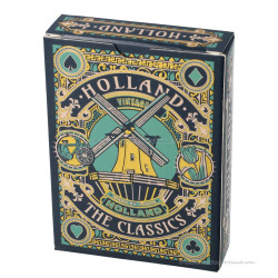 Blue Gold Holland Playing Cards