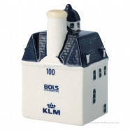KLM miniature house number 100 - Delft Blue