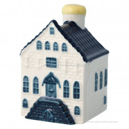 KLM miniatuur huisje nummer 4 - Delfts Blauw