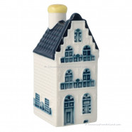 KLM miniatuur huisje nummer 18 - Delfts Blauw