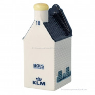 KLM miniatuur huisje nummer 18 - Delfts Blauw