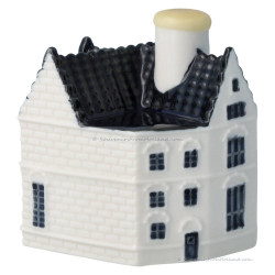 KLM miniature house number 105 - Delft Blue