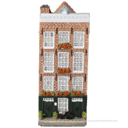 Anne Frank Amsterdam Streets Canal House