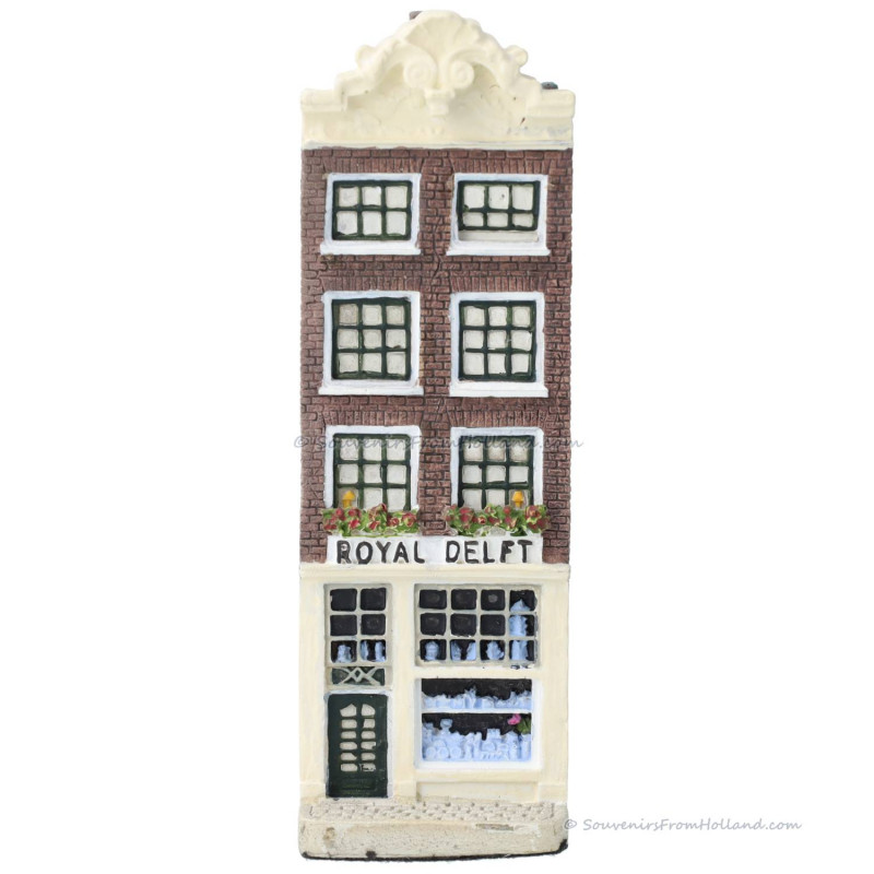 Royal Delftware Shop XL Amsterdam Streets Canal House