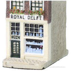 Royal Delftware Shop XL Amsterdam Streets Canal House