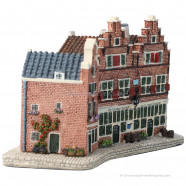 Kattengat with 3 Canal Houses Amsterdam Streets®