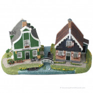 Zaanse Schans with 2 Houses - Amsterdam Streets®